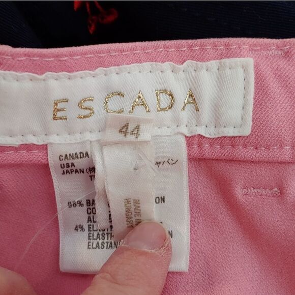 Escada twill capri pants size 12 - Picture 6 of 11